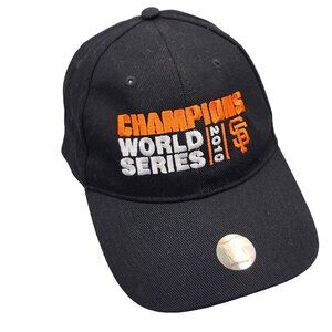 San Francisco Giants 2010 World Series Champions Hat Fan Favorite Hook Loop